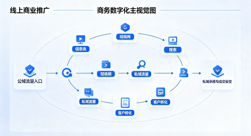 银川线上商业推广怎么做？全域流量闭环搭建与低成本转化实战指南